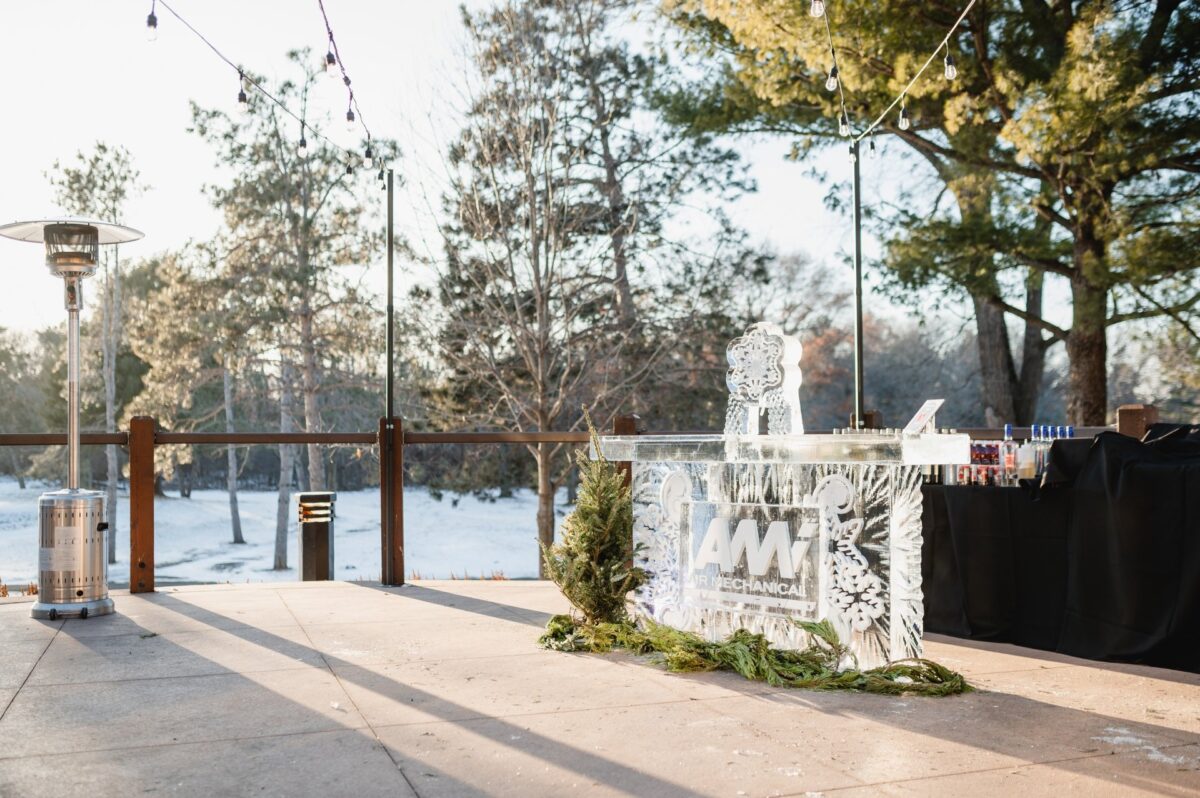 Outdoor patio event center space