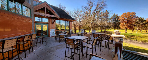 outdoor shot of Mully's Patio